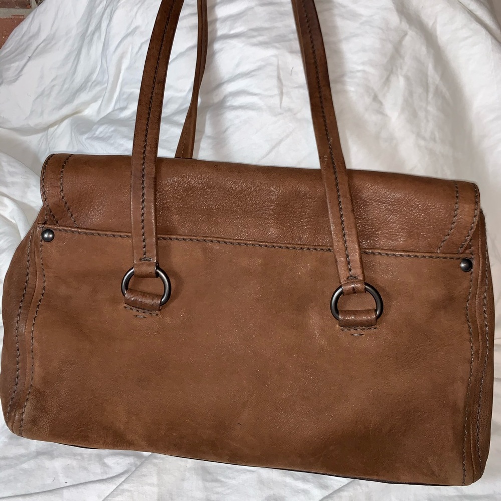 SOLD! PRADA couture VelvetySoft Leather Tote Purse - Picture 7 of 16